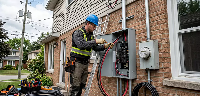 Electrical Service Upgrade In Fitchburg