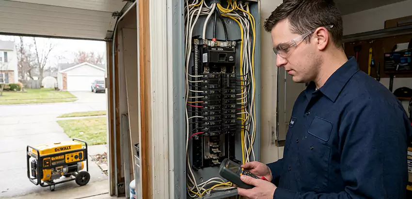 Generator Transfer Switch Installation In Fitchburg