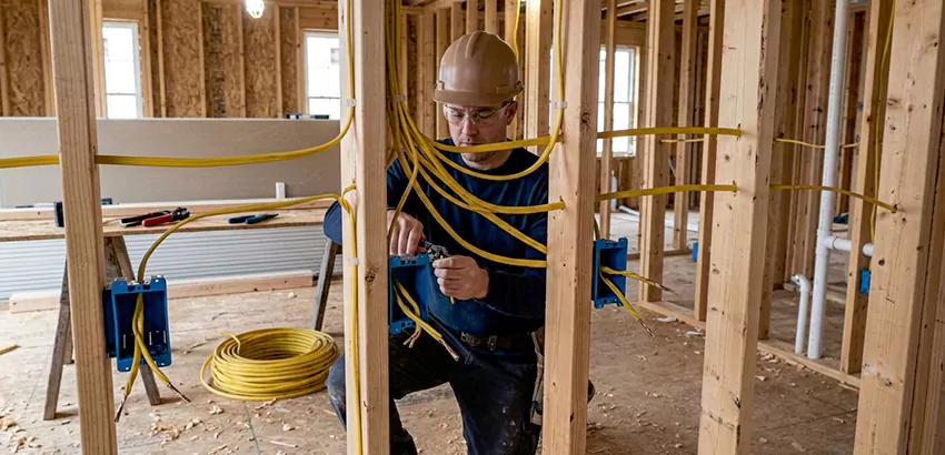 New Construction Wiring In Fitchburg