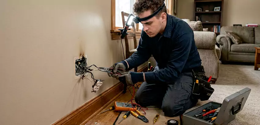 Short Circuit and Dead Outlet Repair in Fitchburg