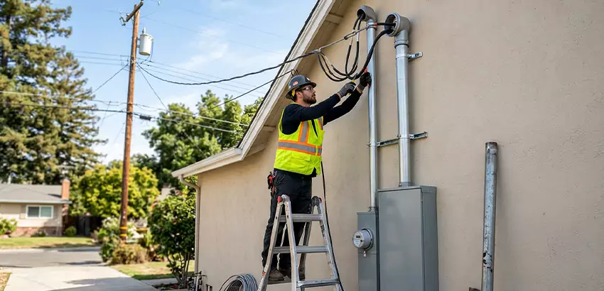 Electrical Service Entrance and Mast Upgrade in Fitchburg