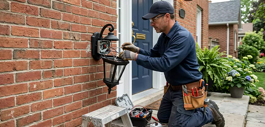 Outdoor Fixture Repair in Fitchburg
