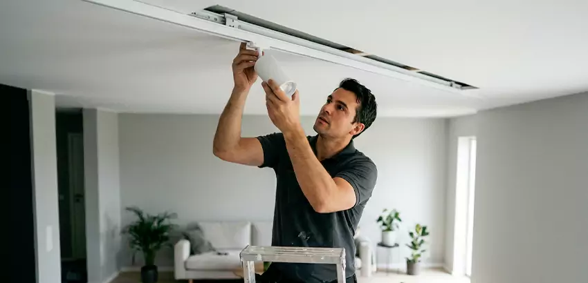 Recessed Track Lighting Installation in Fitchburg