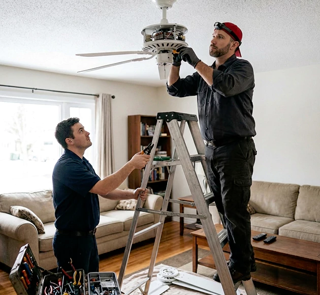 Professional Ceiling Fan Repair: Your Local Fan Specialist in Fitchburg, MA