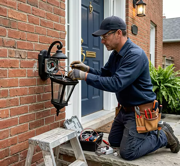 Professional Outdoor Lighting Installation: Your Local Exterior Lighting Team in Fitchburg, MA