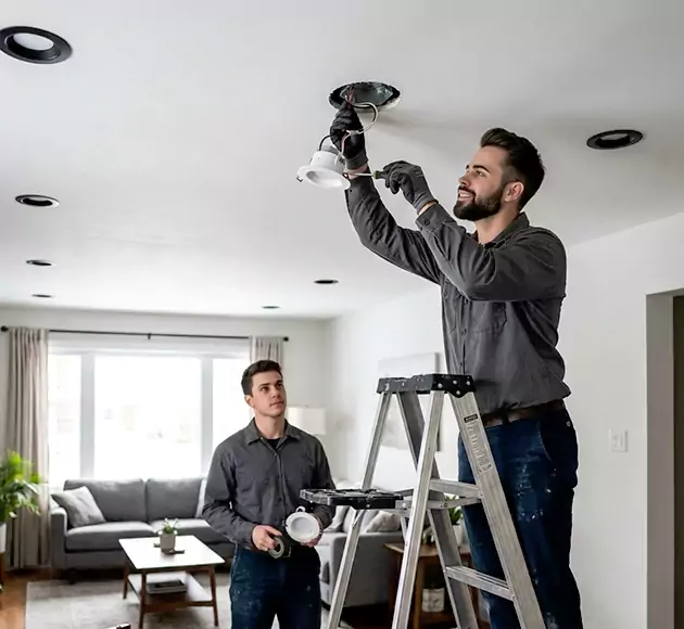 Professional Recessed Lighting Installation: Your Local Lighting Team in Fitchburg, MA